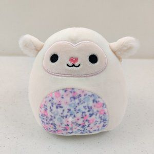 Easter Squishmallow 5” Floral Print Lamb Sophie Stuffed Animal Plush Toy